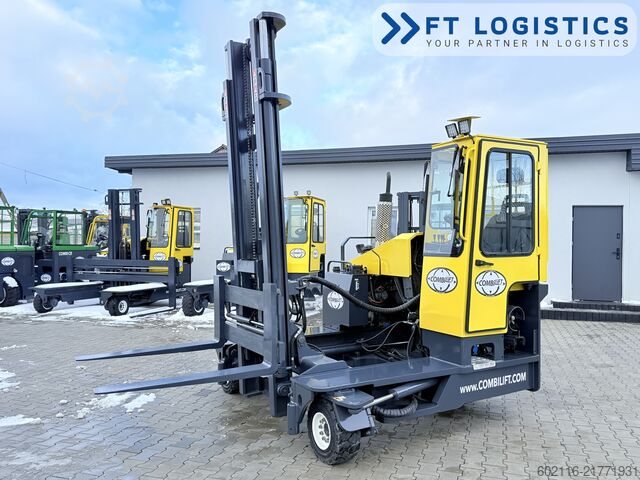4-way forklift Combilift C4000 GAS DUPLEX 4600 FORK POSITIONER