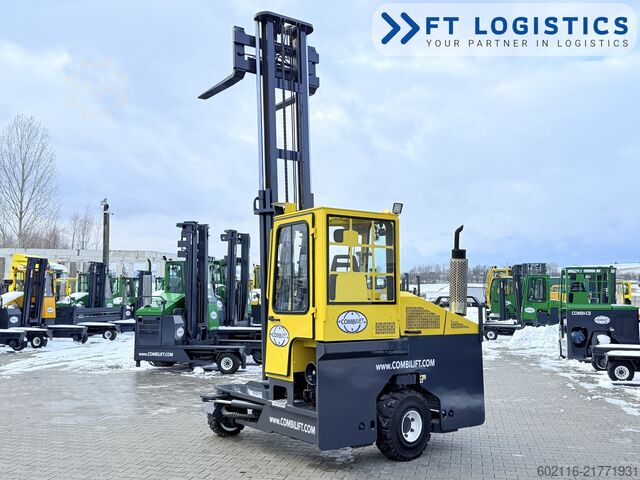 4-way forklift Combilift C4000 GAS DUPLEX 4600 FORK POSITIONER