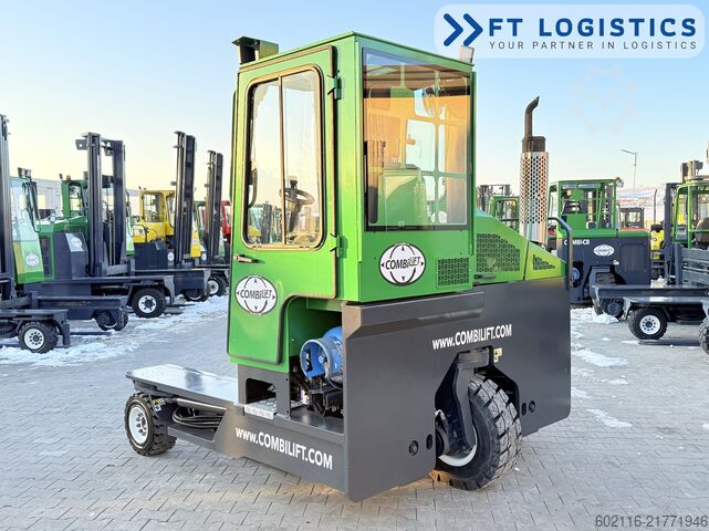 4-way forklift Combilift C4000 GAS TRIPLEX 5550 FREE LIFT CABIN