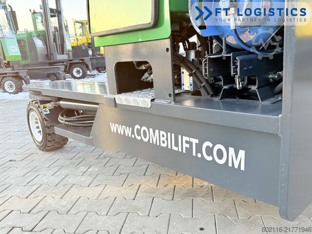 4-way forklift Combilift C4000 GAS TRIPLEX 5550 FREE LIFT CABIN