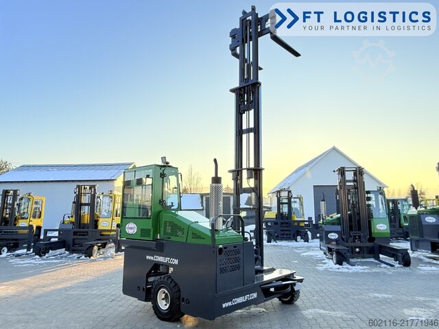 4-way forklift Combilift C4000 GAS TRIPLEX 5550 FREE LIFT CABIN