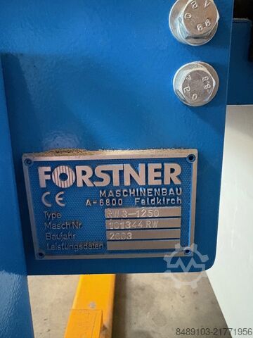 Sheet metal straightener Forstner MST 1250+Ale