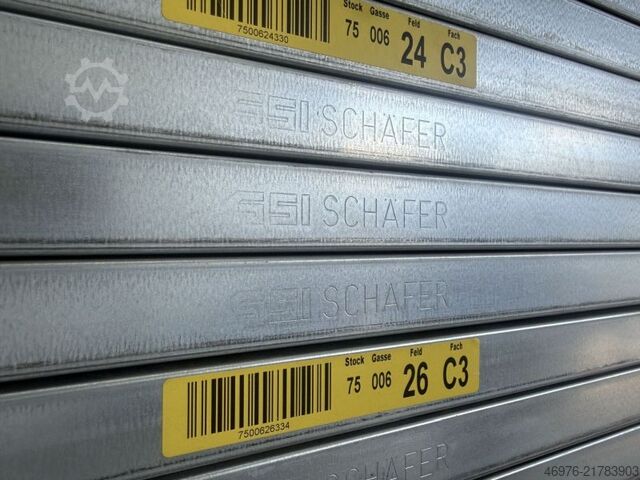 High-bay warehouse shelving SSI Schäfer R 3000 Regallänge: 8,19 lfm.