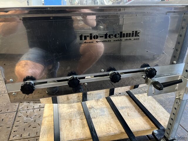 Separator with disk trio-technik Separierer per Scheibe