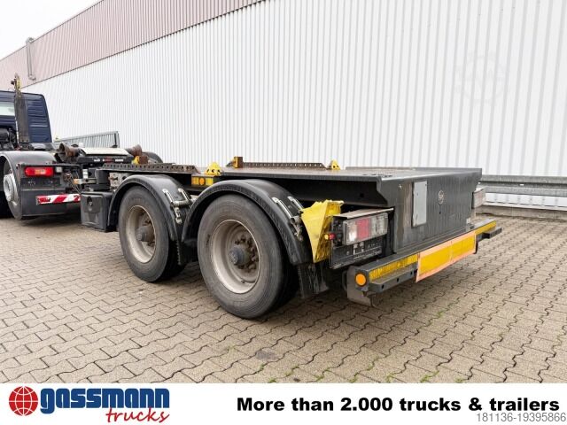 Hooklift trailer Hüffermann HTM 13.35 P Absetzanhänger