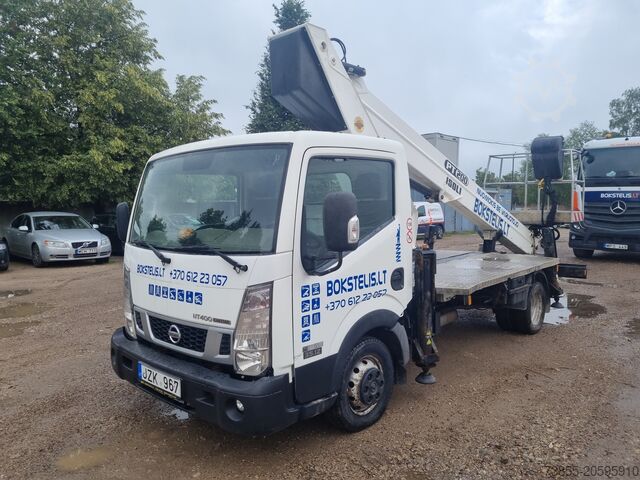 Truck-Mounted Boom Lift Isoli PT200 on Nissan NT400
