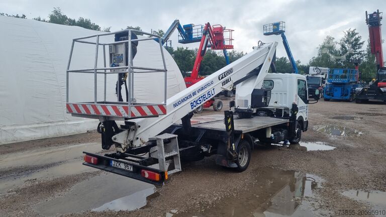 Truck-Mounted Boom Lift Isoli PT200 on Nissan NT400