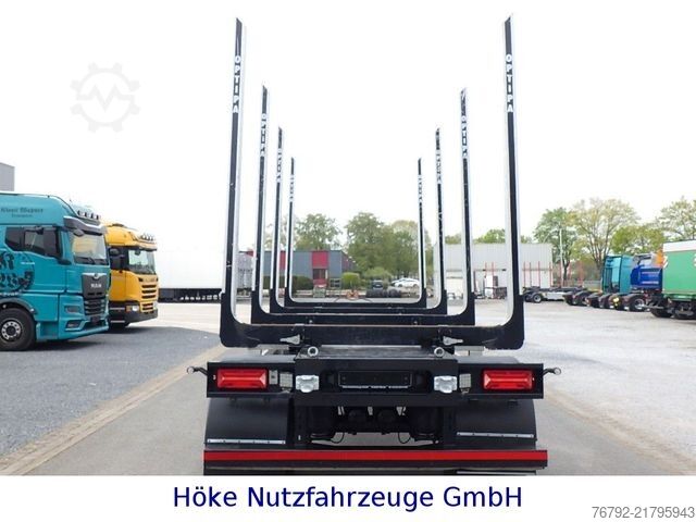 Log trailer PAVIC HTA 20 2-achs Kurzholz-Anhg./SAF/OptiPa SL/ALCOA