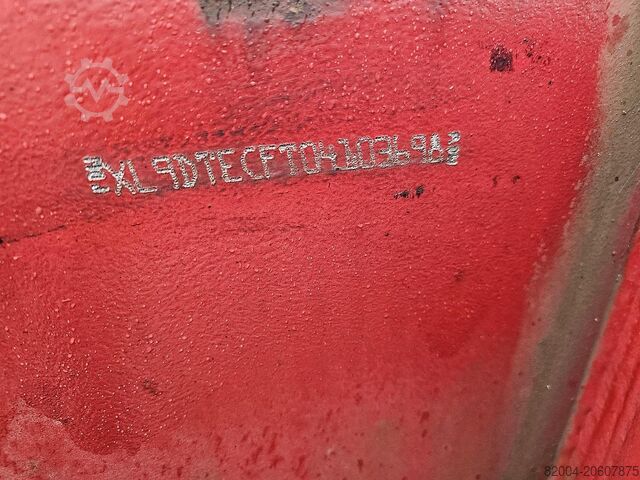 Container transport D-TEC FT-43-03V multi chassis all connections R.O.R. ...