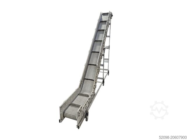 Angular conveyor belt, L: 3,400 mm DynaCon 1000005844, FB: 280 mm