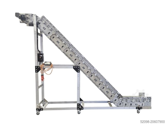 Angular conveyor belt, L: 3,400 mm DynaCon 1000005844, FB: 280 mm