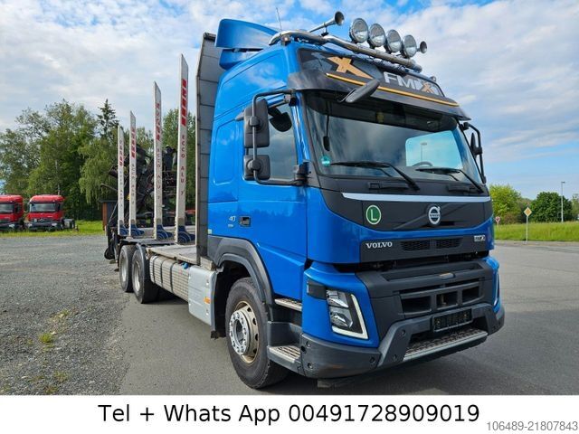 Logging truck VOLVO 540 6X4 Kran Epsilon 105 Z Blatt / Blatt