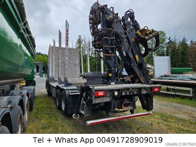 Logging truck VOLVO 540 6X4 Kran Epsilon 105 Z Blatt / Blatt
