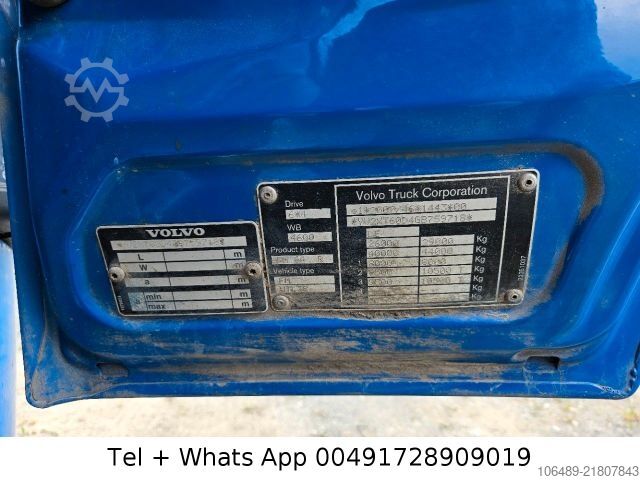 Logging truck VOLVO 540 6X4 Kran Epsilon 105 Z Blatt / Blatt