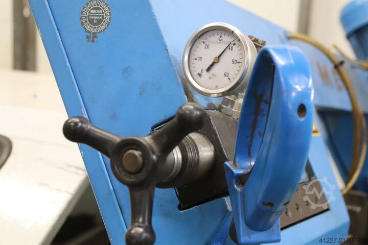 Automatic band saw with roller conveyor, length stop MEP SHARK 320 AXI