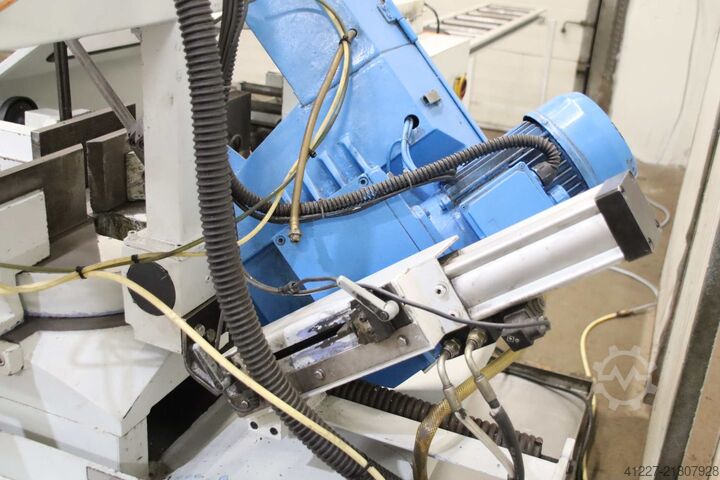 Automatic band saw with roller conveyor, length stop MEP SHARK 320 AXI