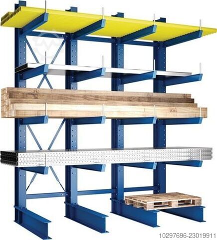 Cantilever rack H4000xW3090xD1000mm - 1 unit  