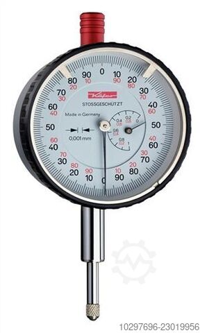 Dial gauge FM1000/5 S, 5 mm range, 0.001 mm resolution – 1 piece KÄFER 