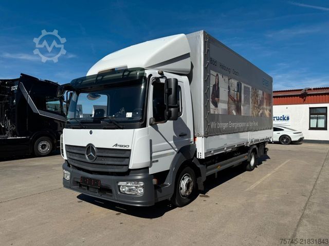 LKW mit Pritsche & Plane MERCEDES-BENZ ATEGO 818 *  *STANDHEIZUNG*LBW * AUTOMATIK*