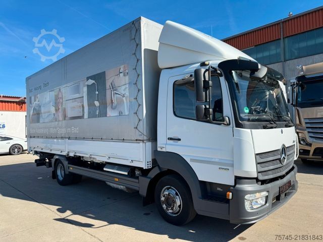 LKW mit Pritsche & Plane MERCEDES-BENZ ATEGO 818 * *STANDHEIZUNG*LBW * AUTOMATIK*