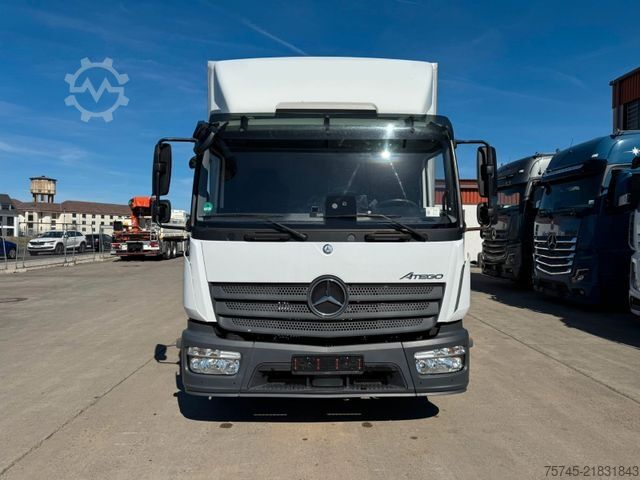 LKW mit Pritsche & Plane MERCEDES-BENZ ATEGO 818 *  *STANDHEIZUNG*LBW * AUTOMATIK*
