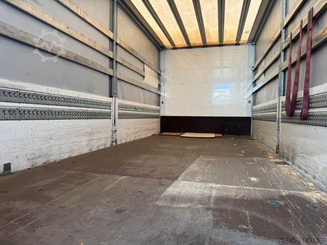 Flatbed truck with tarp MERCEDES-BENZ ATEGO 818 *  * LBW * AUTOMATIK * 8.600 KG *