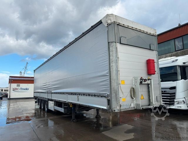 Auflieger mit Pritsche & Plane SCHMITZ CARGOBULL SCB*S3T *  STANDART * LIFTACHSE * HUBDACH *