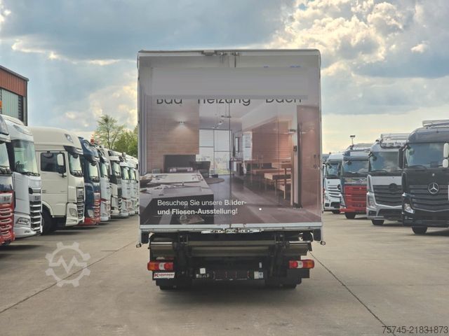 LKW mit Pritsche & Plane MERCEDES-BENZ ATEGO 818 * ACC * 1.HAND * BÄR LBW 1T*SPURASSIST