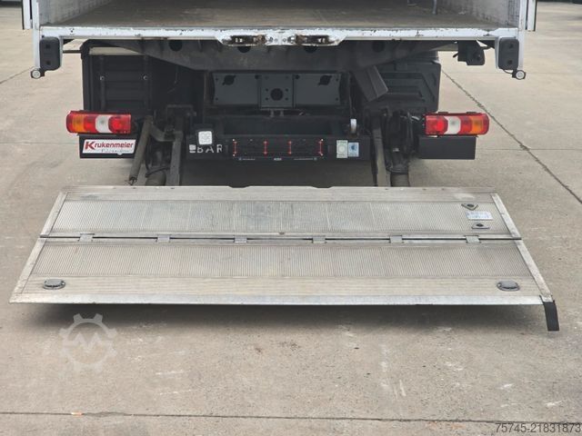 LKW mit Pritsche & Plane MERCEDES-BENZ ATEGO 818 * ACC * 1.HAND * BÄR LBW 1T*SPURASSIST
