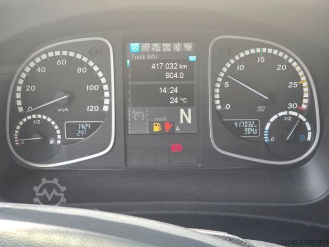 LKW mit Pritsche & Plane MERCEDES-BENZ ATEGO 818 * ACC * 1.HAND * BÄR LBW 1T*SPURASSIST
