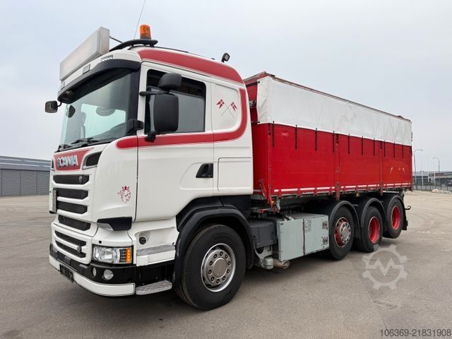 Tipper truck SCANIA R520 8x2/4 Euro 6 Tipper / Kipper /  EcoTop