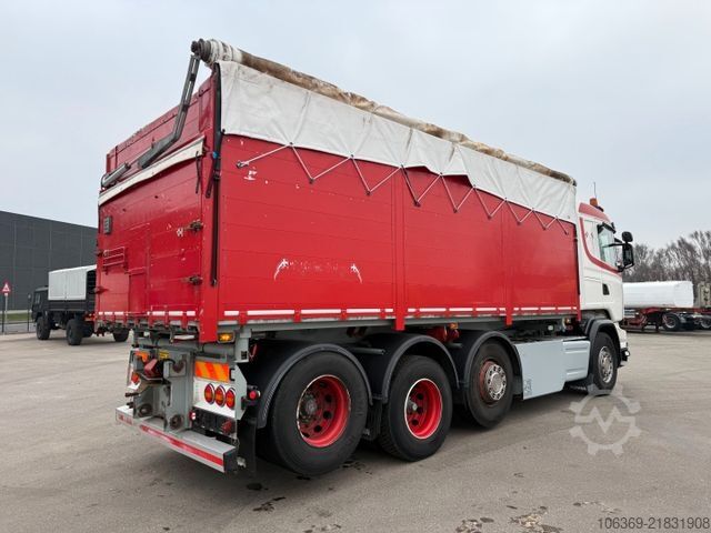 Tipper truck SCANIA R520 8x2/4 Euro 6 Tipper / Kipper / EcoTop
