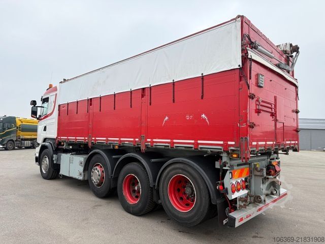 Tipper truck SCANIA R520 8x2/4 Euro 6 Tipper / Kipper /  EcoTop