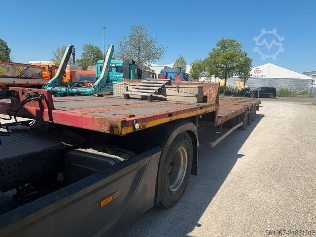 Standard tractor unit MERCEDES-BENZ 1848 Actros SZM Retarder Kipphydraulik Tieflader