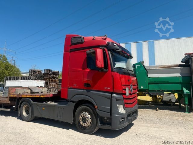 Standard tractor unit MERCEDES-BENZ 1848 Actros SZM Retarder Kipphydraulik Tieflader