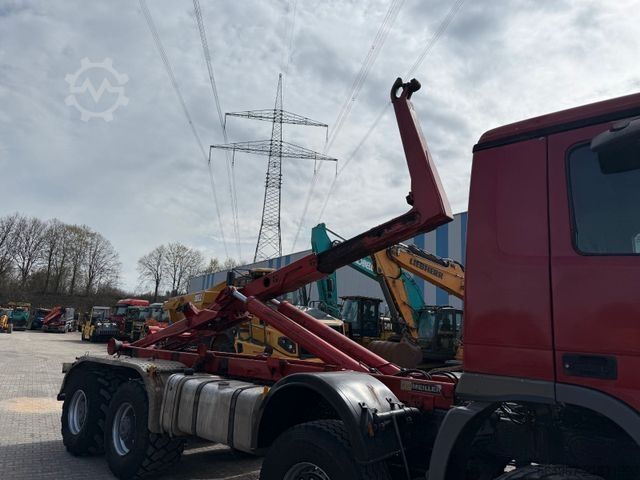 Abrollkipper MERCEDES-BENZ 4144 Actros MP2 Abrollkipper 8x8 Singlebereifung