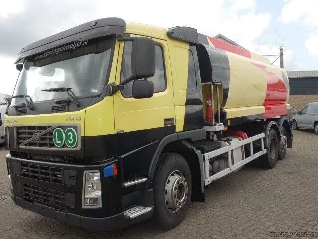 Tanker truck Volvo FM 12 18500liter tank,AIRCO,MANUAL GEARBOX
