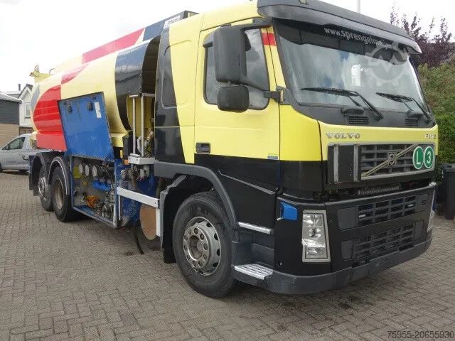 Tanker truck Volvo FM 12 18500liter tank,AIRCO,MANUAL GEARBOX