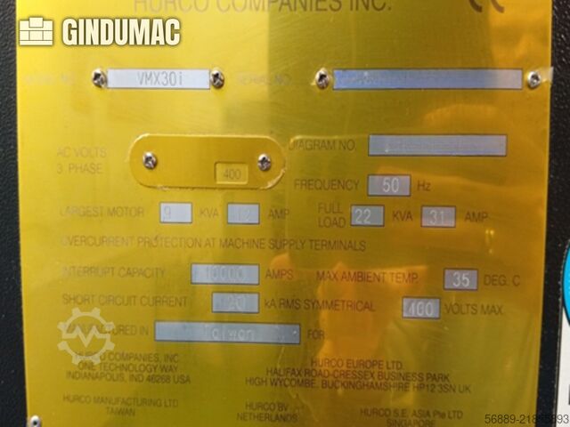 Hurco  VMX 30i Hurco VMX 30i