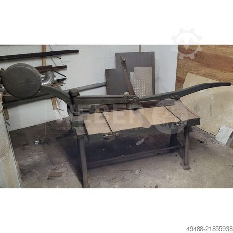 Manual guillotine shear Weingarten TH