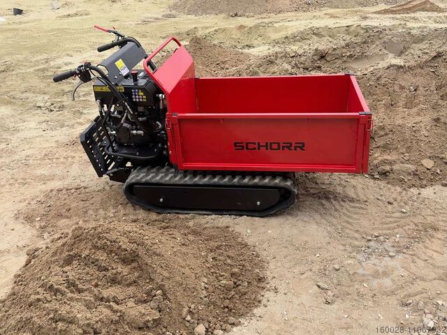 Track dumper SCHORR RR500DHKB Raupendumper Plattform 9,2 PS