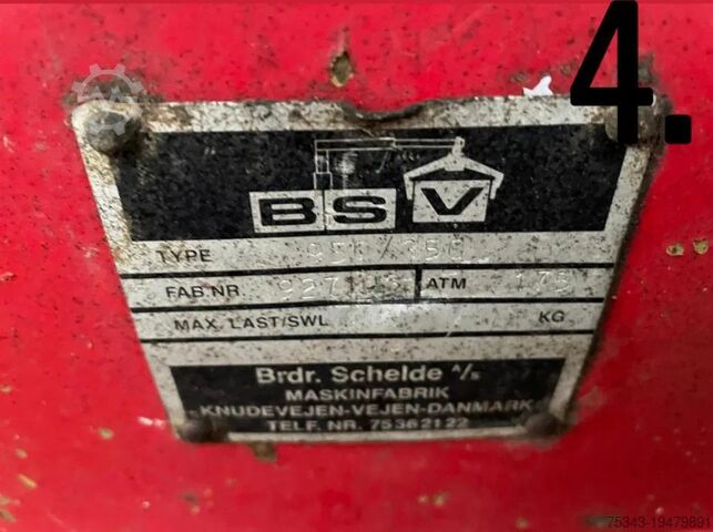 Earth grab DAF Kipper/kraan