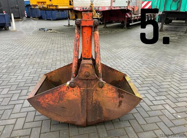 Erdgreifer DAF Kipper/kraan Sand Grabs and Pallethooks and ...