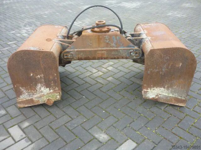 Erdgreifer DAF Kipper/kraan Sand Grabs and Pallethooks and ...