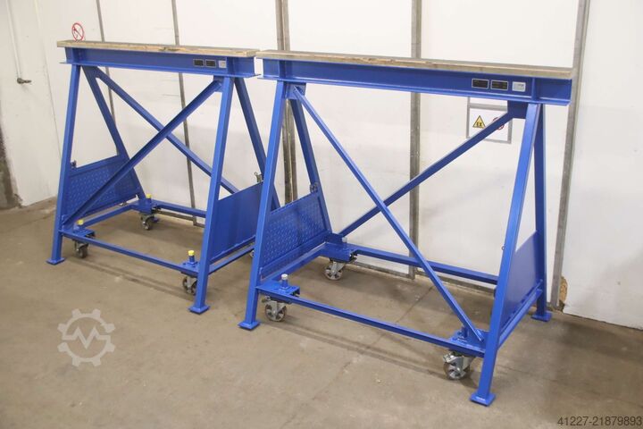 15-ton jack stands, 2 pieces MAIER 1310/1915/H1910 mm