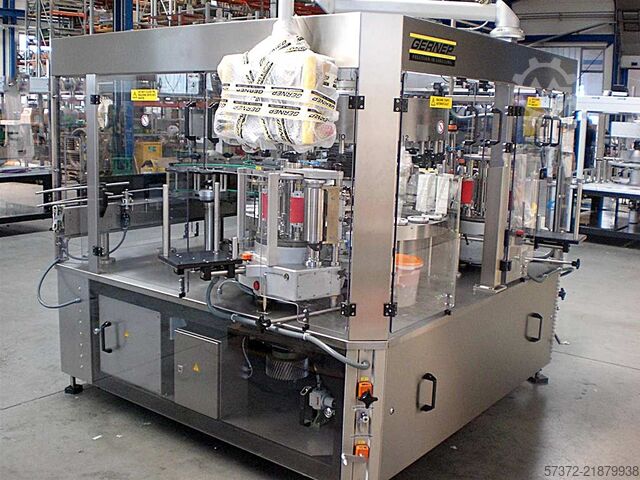 Liquor Labeling Machine Gernep Labetta 6/4/22 1056 2A 2SK SD
