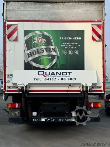 LKW mit Pritsche & Plane MAN TGS 26.360 L / LBW / NAVI / LENKACHSE / 22 PAL