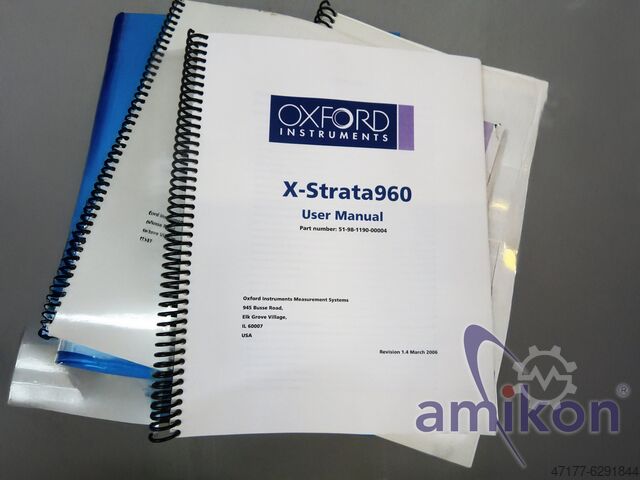 X-ray fluorescence analyser Oxford Instruments X-Strata 960