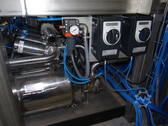 EX cip and unloading station for 5 IBC Groninger / Wennekes IBC station model 5