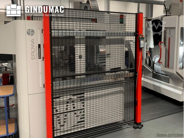 Universal-Bearbeitungszentrum HERMLE C 600-U + EROWA Robot easy automation